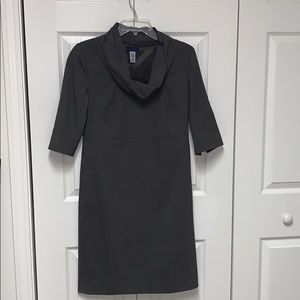 EUC JCrew Suiting Dress in Dark Gray